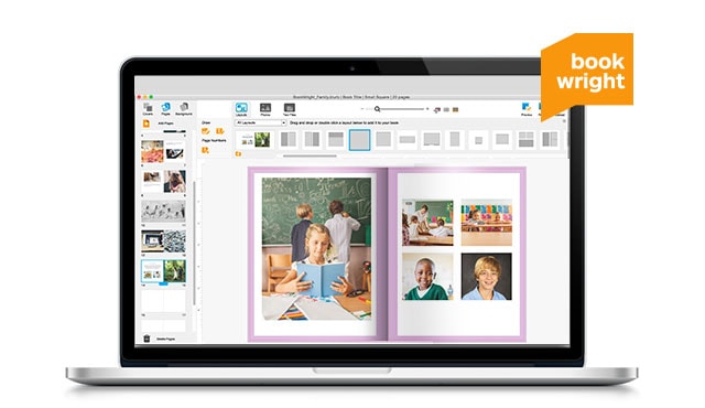 BookWright - Jahrbuch-Vorlagen für Schule, Studiengang und mehr
